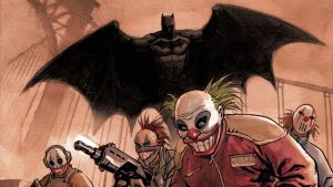 Batman Swooping in on the Jokerz