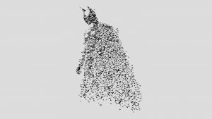 Batman made of Bats