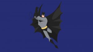 Batman on a rope