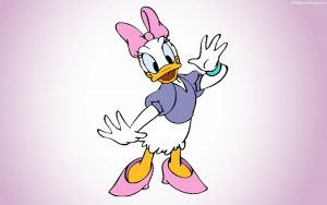 Daisy Duck has only four fingers