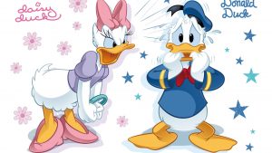 Daisy Duck is a shrill harpy