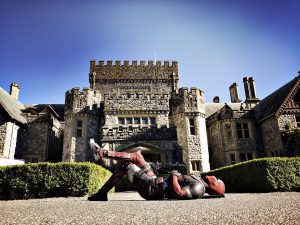 Deadpool at the castle