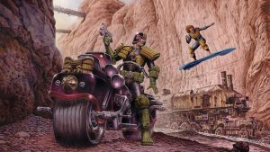 Dredd in a Canyon