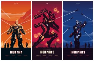 Iron Man Triple Movie Poster