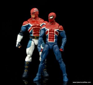 Marvel Legends Spider-man UK and Captain Britain