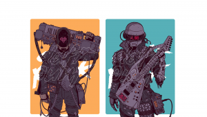 Post Apocalyptic Daft Punk