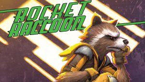 Rocket Raccoon is angry