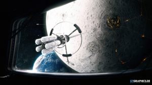 Space Elevator on Moon