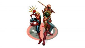 Spider-man and 90’s Deadpool