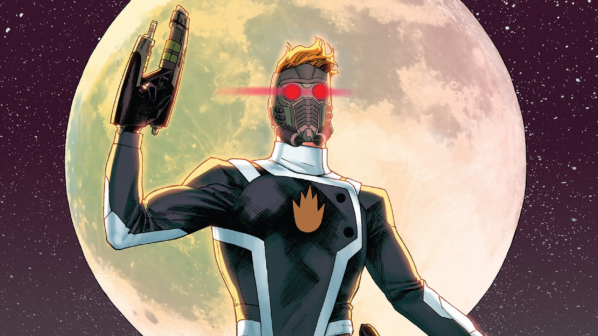 Starlord's new costume.