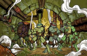 TMNT in the goopy sewer