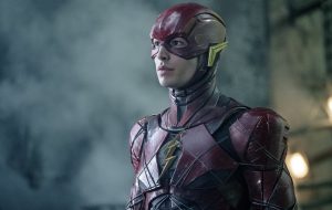 The Flash in body armor