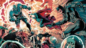 The Justice League in Battle