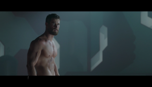 Thor was topless