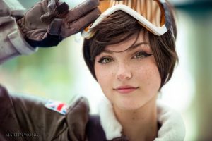 Tracer Cosplayer