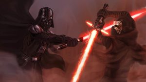 Vader vs Kylo Ren