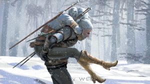 Witcher Piggy Back Ride