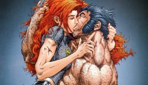 Wolvering and Jean Grey