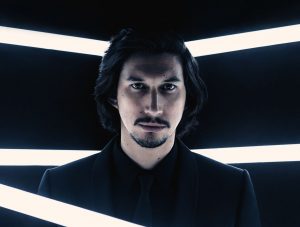 adam driver as kylo ren in british vogue 2017