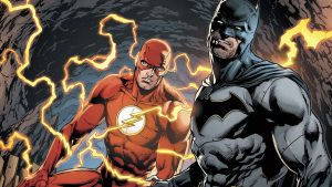 batman zapped by the flash