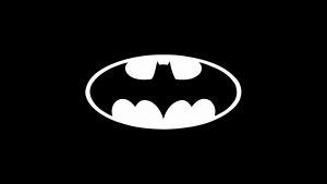 black and white batman symbol wallpaper