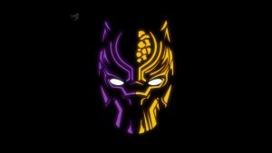 black panther illustration 4k n8