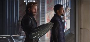 captain america and t challa in avengers infinity war 2018 n1