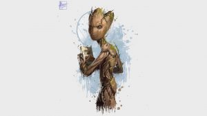 groot in avengers infinity war 2018 o0