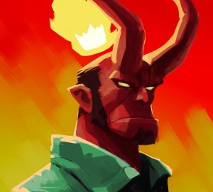 hellboy art bv