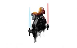 luke and darth vader artwork gg