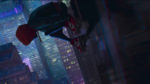 spiderman into the spider verse movie od