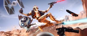 star wars fight scifi qhd