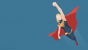 supergirl injustice 2 minimalist m1