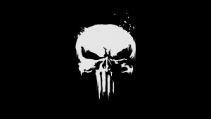 the punisher logo 4k 3d