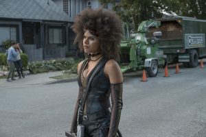 zazie beetz as domino in deadpool 2 movie 0o