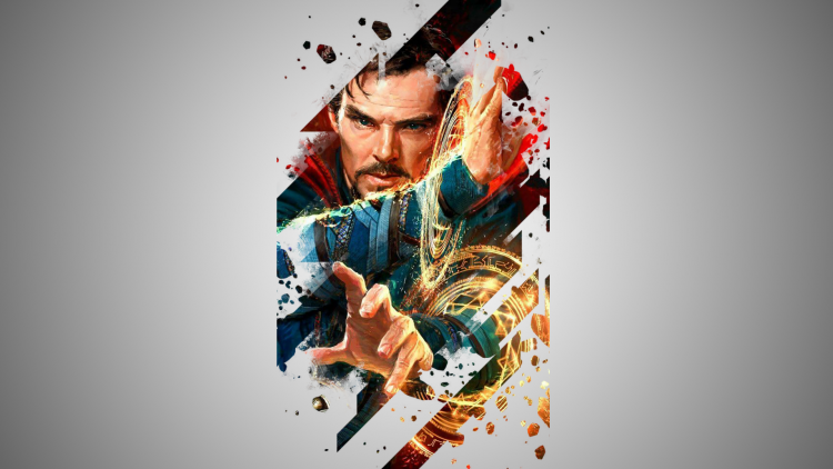 Doctor Strange splatter