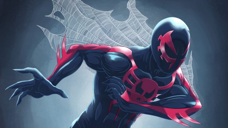 Spider-man 2099 in motion