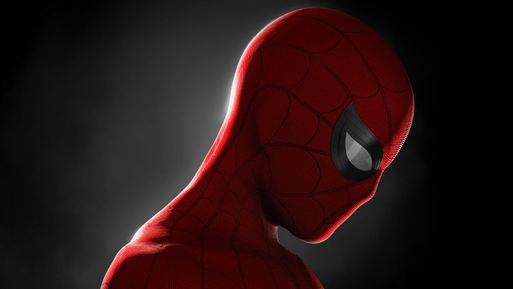 Spider-man appears to be sad