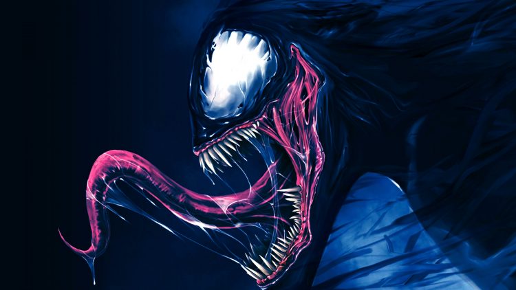 Venom has a weird tongue