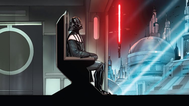 darth vader meditating