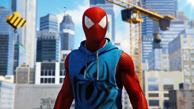 scarlet spider in ps4 game
