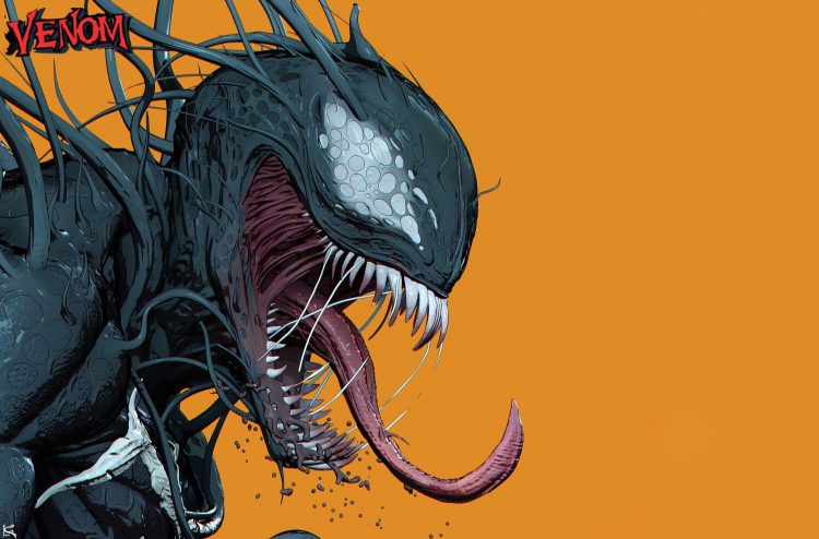 venom has a hinge jaw