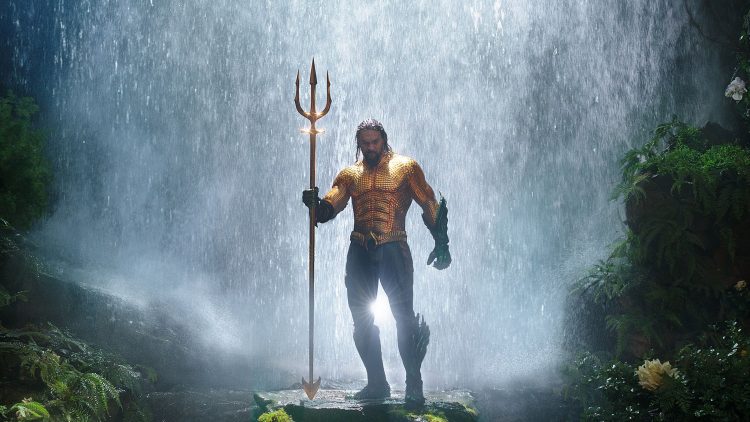 Aquaman in his awesome armor