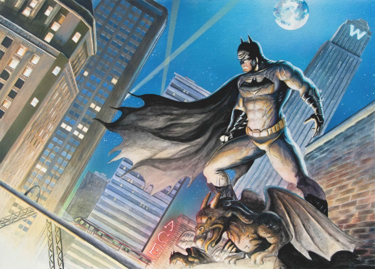 Batman Over Gotham