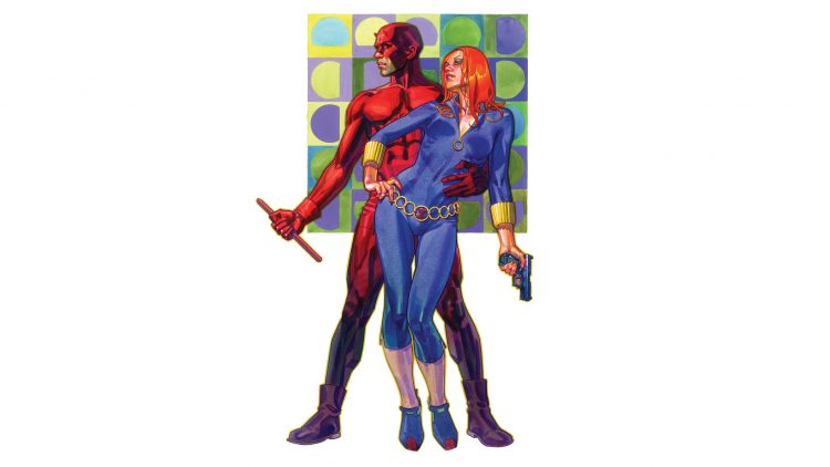 Daredevil and black widow