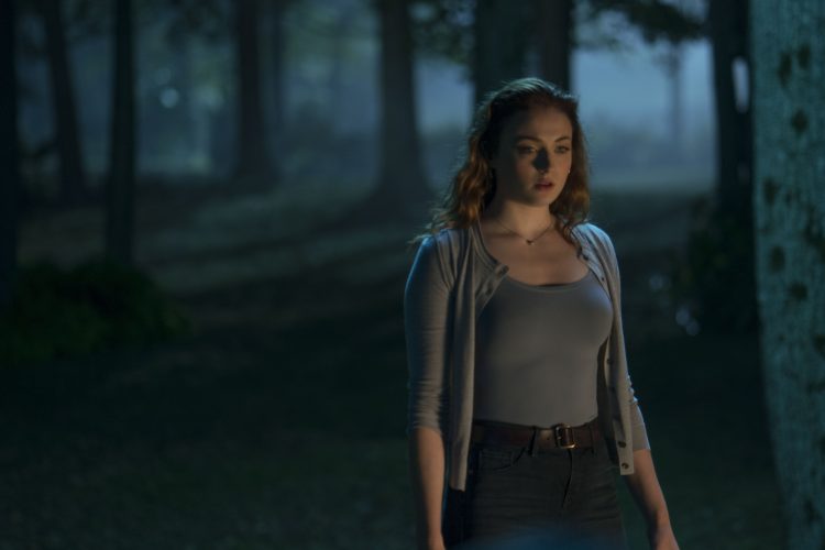 Jean Grey in the woods