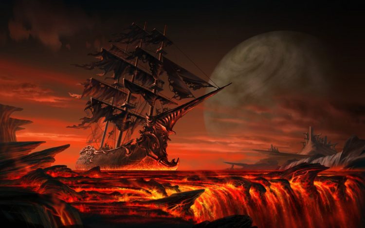 Lava Pirate Wreck
