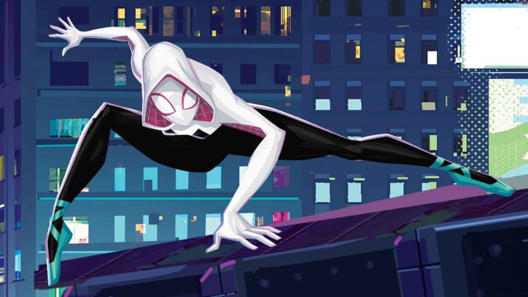 Spider-gwen in ballet shoes