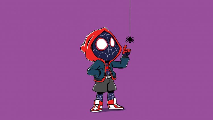 Spider-man chibi Morales