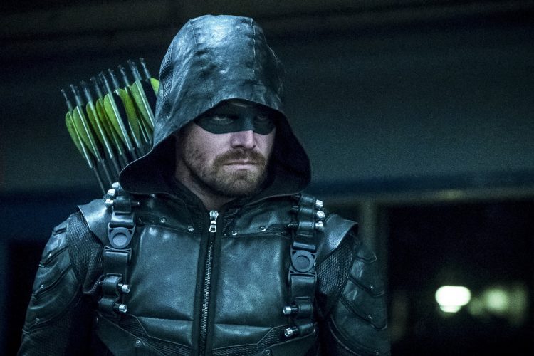 Stephen Amell as the arrow